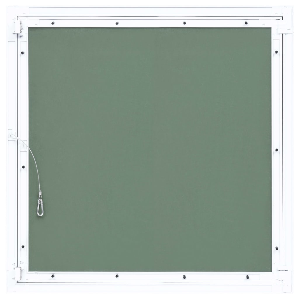 VidaXL Toegangspaneel met aluminium frame en gipsplaat 500x500 mm