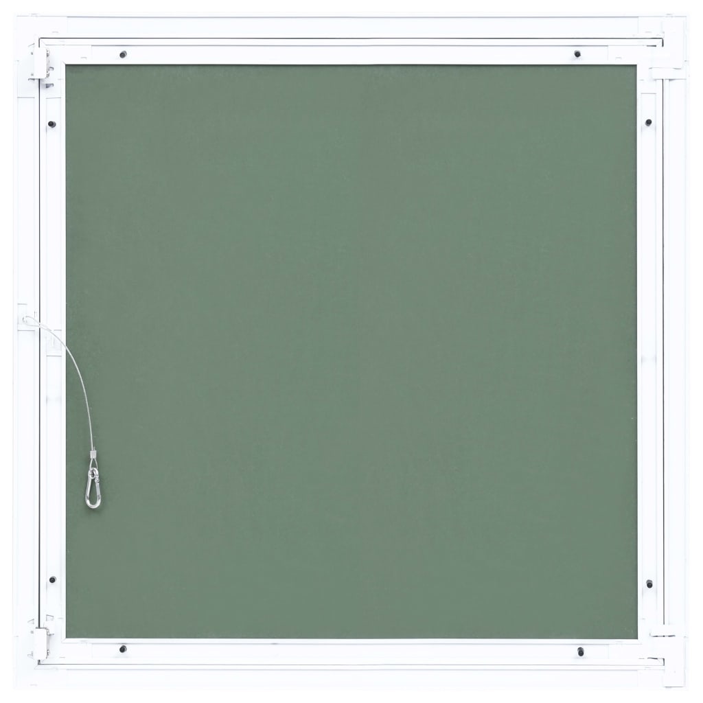 VidaXL Toegangspaneel met aluminium frame en gipsplaat 400x400 mm