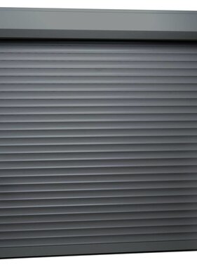 VidaXL Rolluik 160x150 cm aluminium antraciet