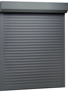 VidaXL Rolluik 140x150 cm aluminium antraciet
