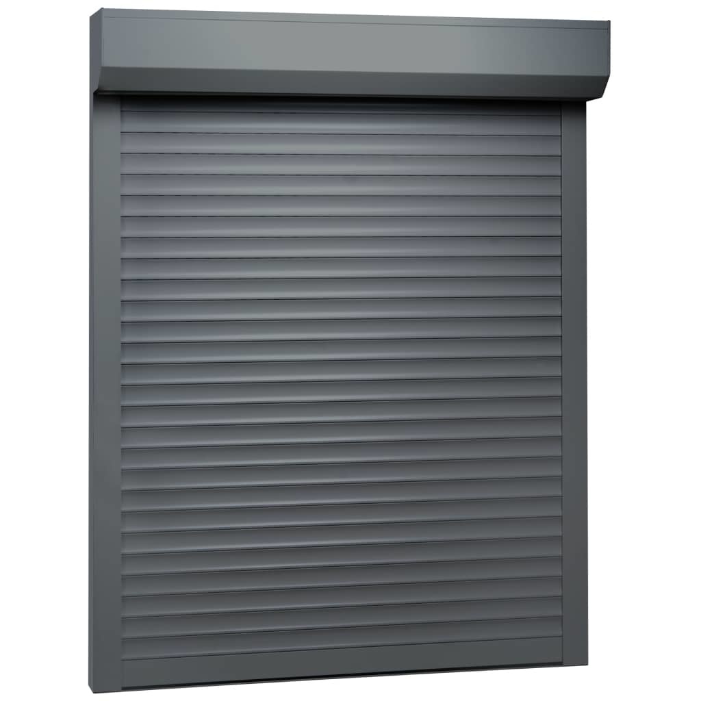 VidaXL Rolluik 120x150 cm aluminium antraciet