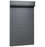 VidaXL Rolluik 110x220 cm aluminium antraciet