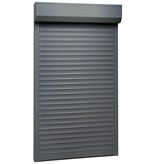 VidaXL Rolluik 100x210 cm aluminium antraciet
