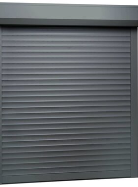 VidaXL Rolluik 100x120 cm aluminium antraciet