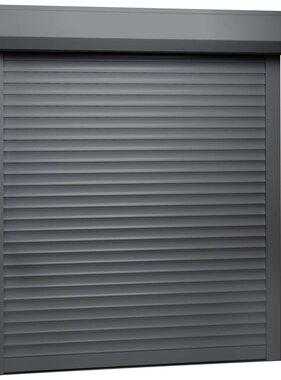 VidaXL Rolluik 80x100 cm aluminium antraciet