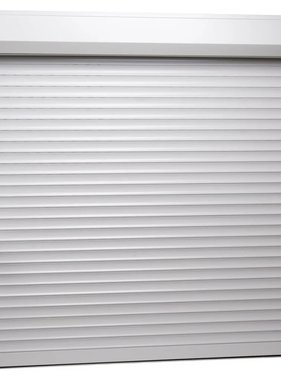VidaXL Rolluik 160x150 cm aluminium wit