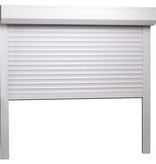 VidaXL Rolluik 160x150 cm aluminium wit