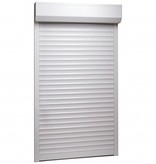 VidaXL Rolluik 110x220 cm aluminium wit