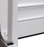 VidaXL Rolluik 110x220 cm aluminium wit