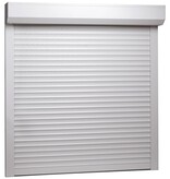 VidaXL Rolluik 100x100 cm aluminium wit