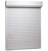 VidaXL Rolluik 70x100 cm aluminium wit