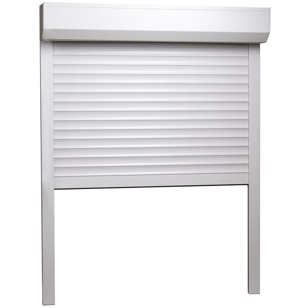 VidaXL Rolluik 70x100 cm aluminium wit