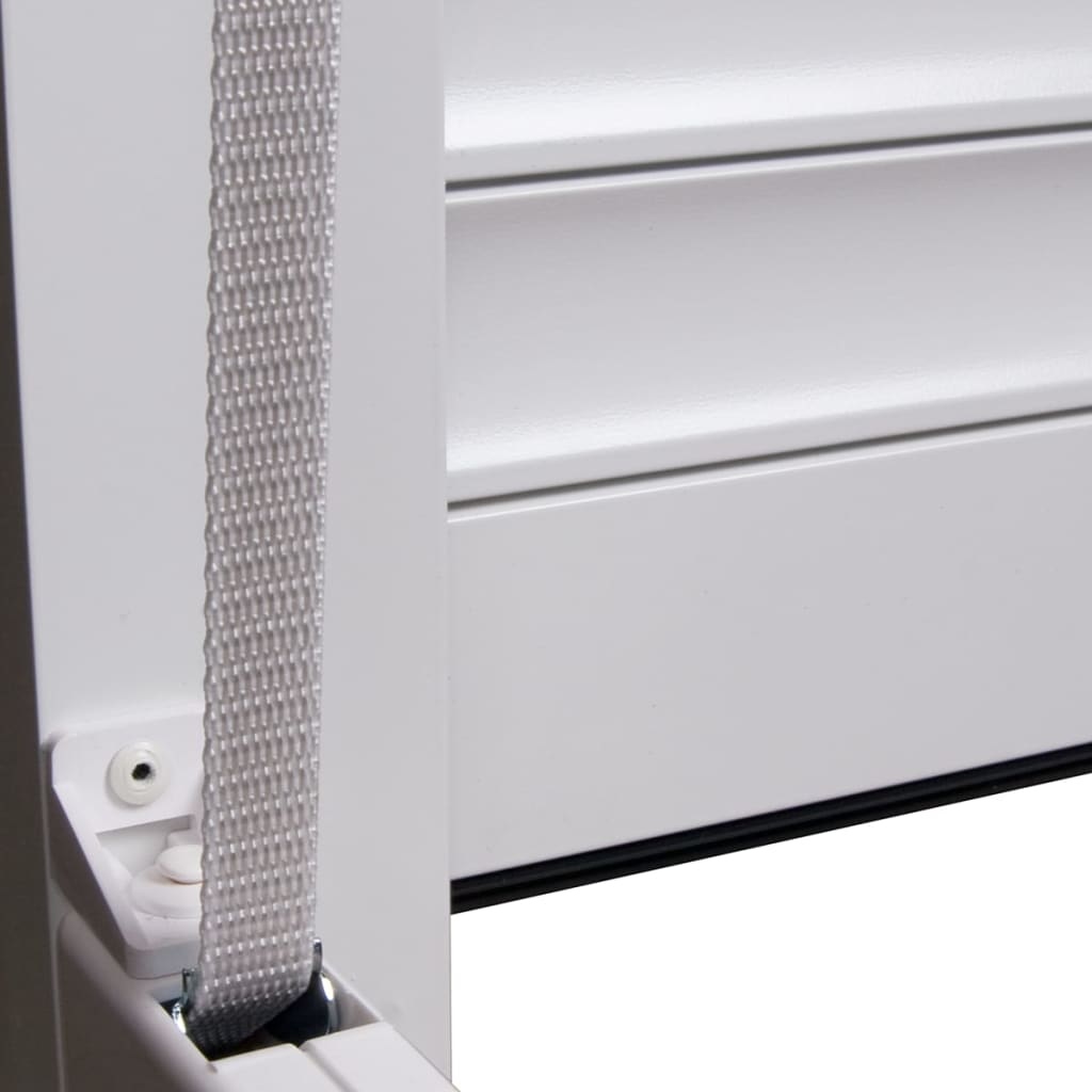 VidaXL Rolluik 70x100 cm aluminium wit