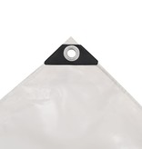 VidaXL Dekzeil 650 g/m² 2,5x3,5 m wit