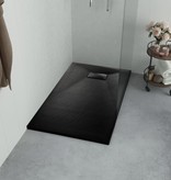 VidaXL Douchebak 120x70 cm SMC zwart