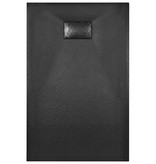 VidaXL Douchebak 100x80 cm SMC zwart