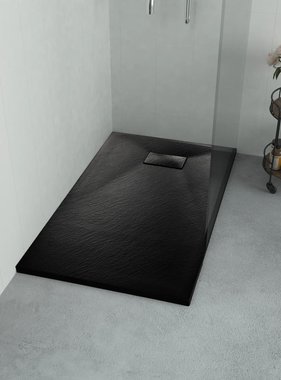 VidaXL Douchebak 90x90 cm SMC zwart