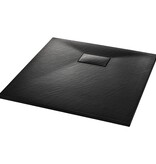 VidaXL Douchebak 90x90 cm SMC zwart
