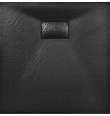 VidaXL Douchebak 80x80 cm SMC zwart