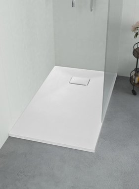 VidaXL Douchebak 100x80 cm SMC wit