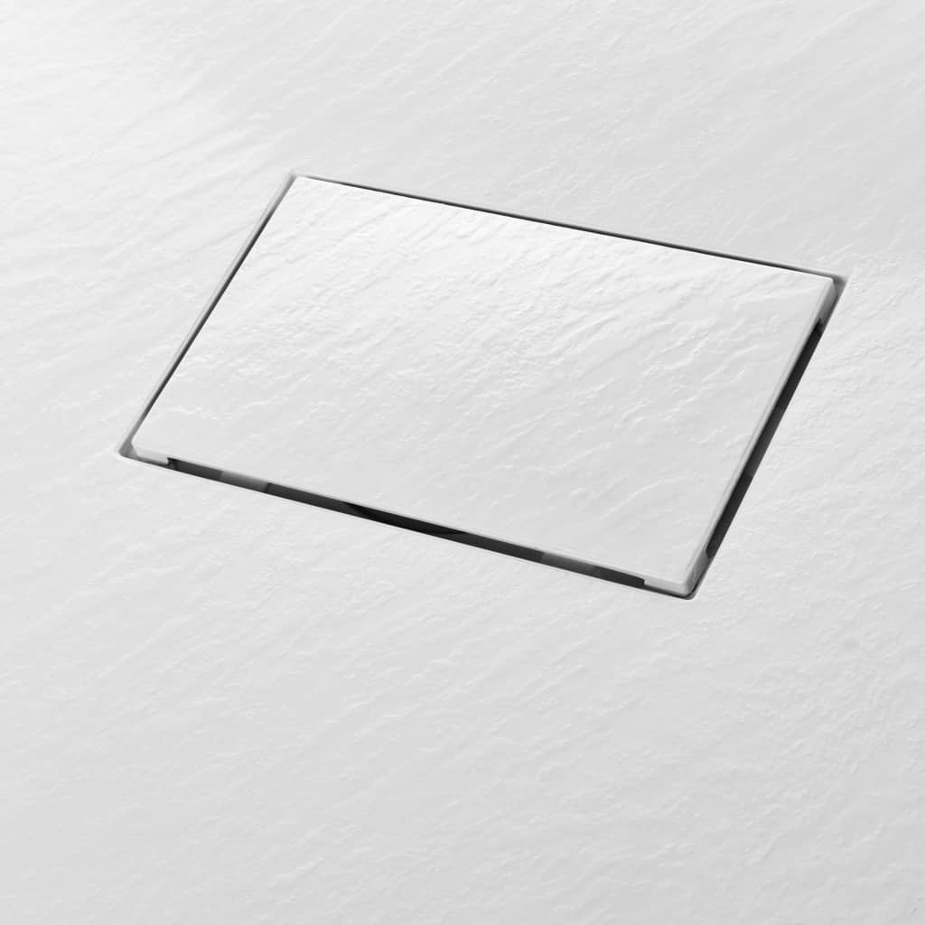 VidaXL Douchebak 100x80 cm SMC wit