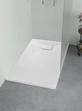 VidaXL Douchebak 90x80 cm SMC wit