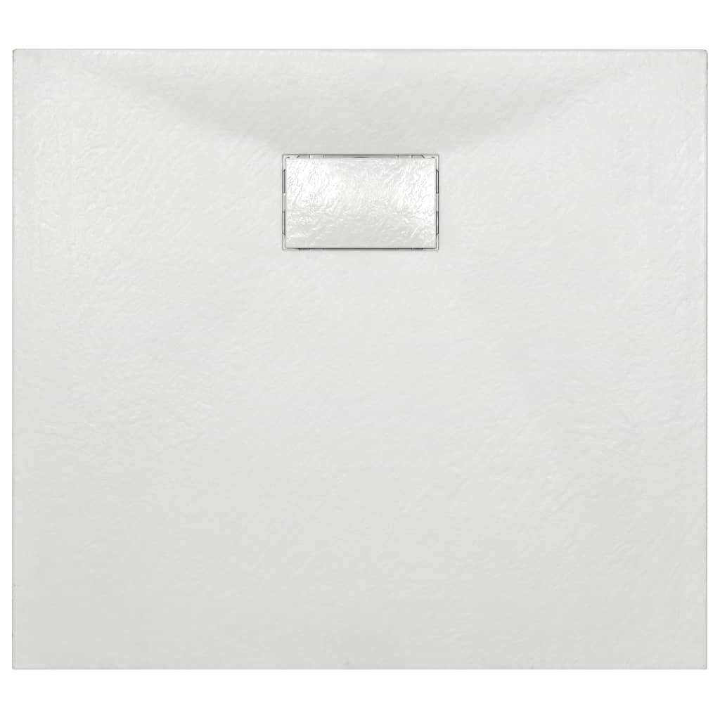 VidaXL Douchebak 90x80 cm SMC wit