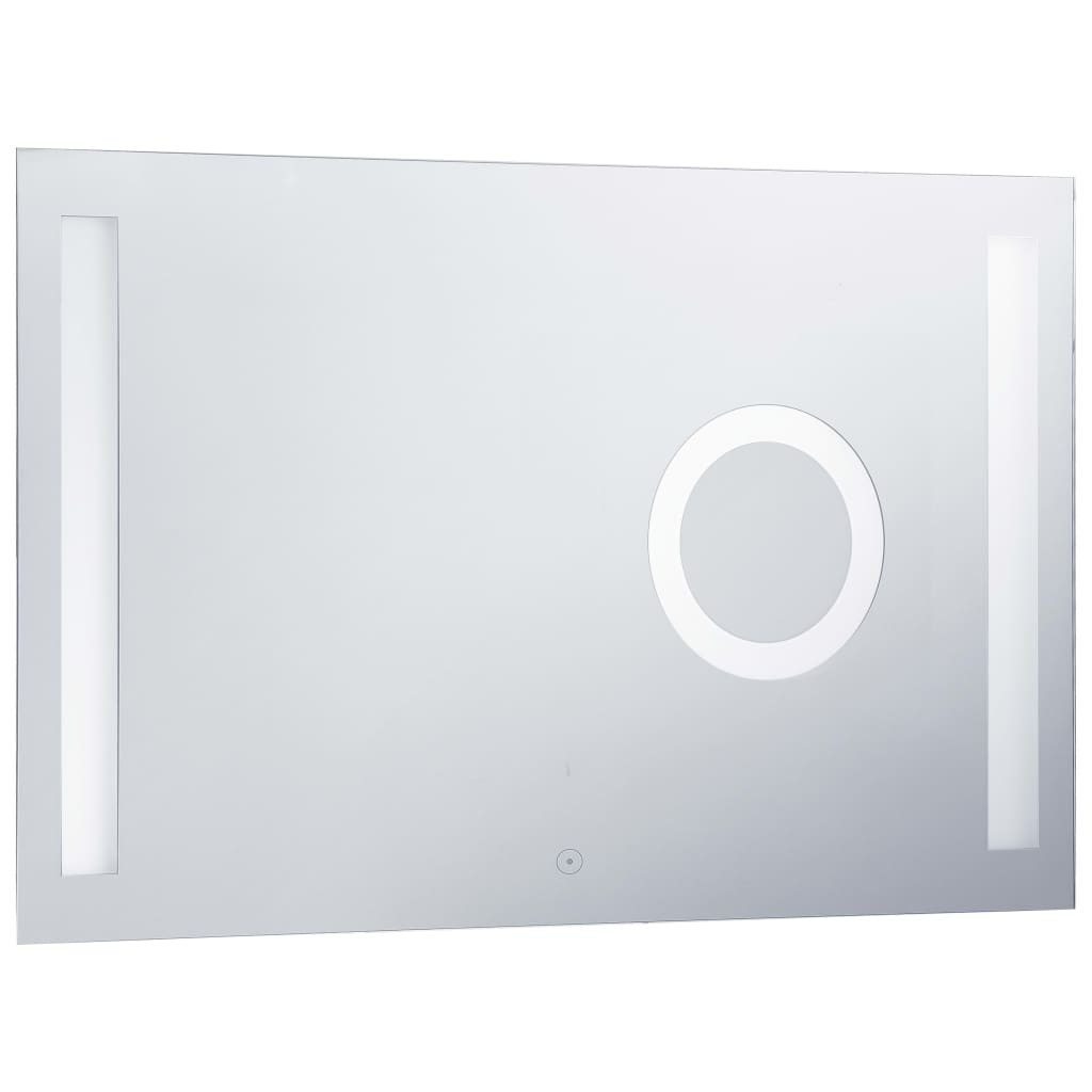 VidaXL Badkamerspiegel LED met aanraaksensor 100x60 cm