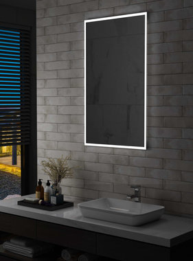 VidaXL Badkamerspiegel LED 60x100 cm