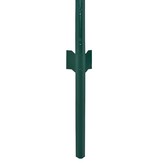 VidaXL Draadgaashek met palen 25x0,75 m staal groen