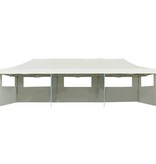VidaXL Vouwtent pop-up met 5 zijwanden 3x9 m crème