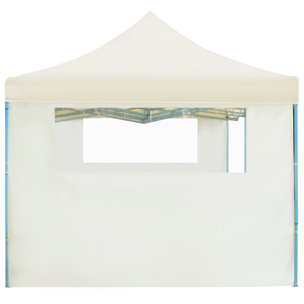 VidaXL Vouwtent pop-up met 5 zijwanden 3x9 m crème