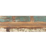 vidaXL Wandtafel 110x30x75 cm massief gerecycled hout