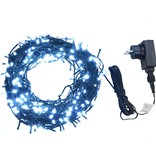 VidaXL Lichtsnoer 600 LED's voor binnen en buiten IP44 60 m koud wit