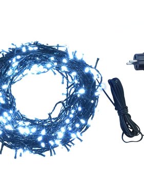 VidaXL Lichtsnoer 600 LED's voor binnen en buiten IP44 60 m koud wit