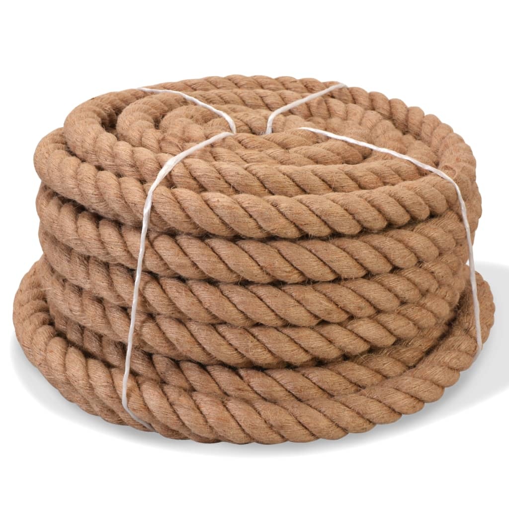 vidaXL Touw 30 mm 50 m 100% jute