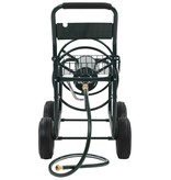 vidaXL Tuinslangtrolley met 1/2" slangkoppeling 75 m staal