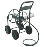 vidaXL Tuinslangtrolley met 1/2" slangkoppeling 75 m staal