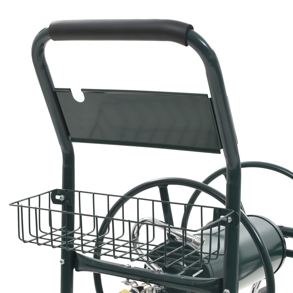 vidaXL Tuinslangtrolley met 1/2" slangkoppeling 75 m staal