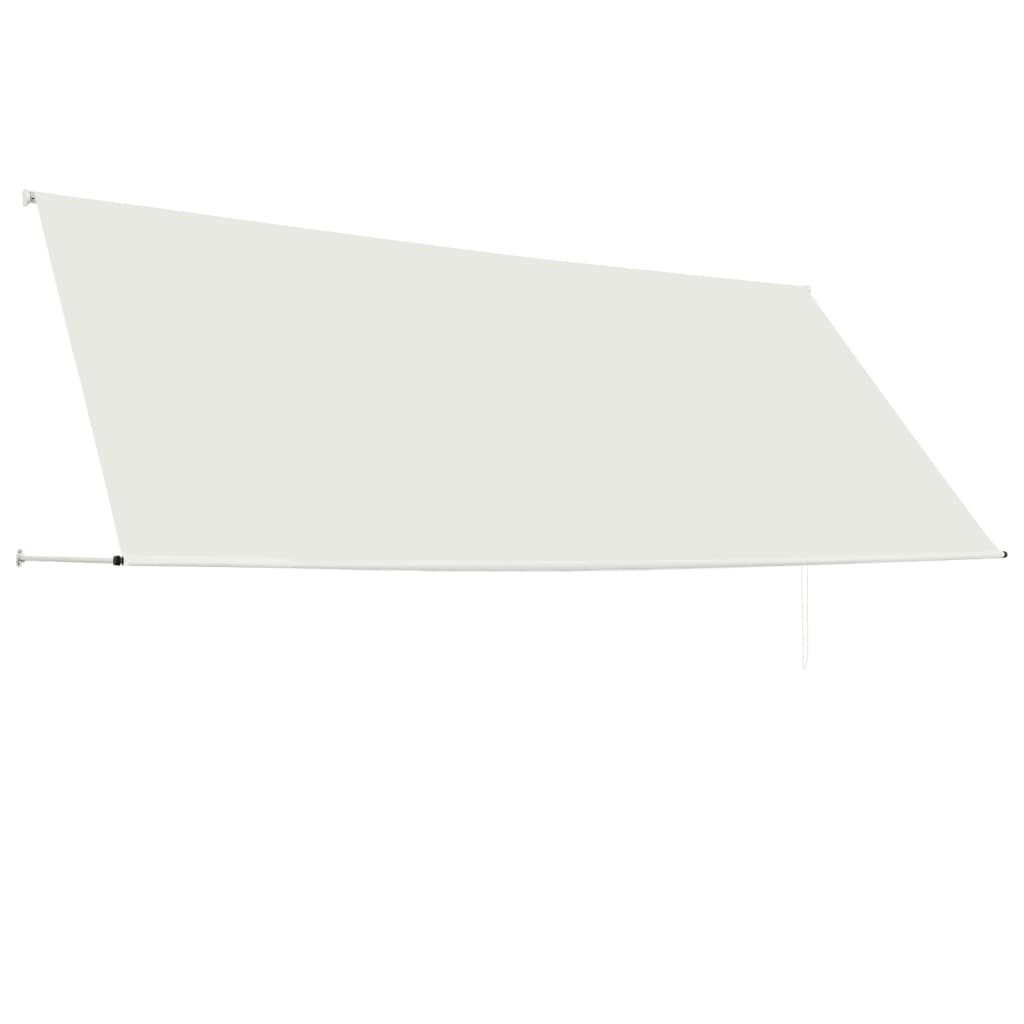 VidaXL Luifel uittrekbaar 350x150 cm crème