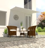 VidaXL Luifel uittrekbaar 250x150 cm crème