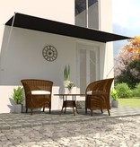 VidaXL Luifel uittrekbaar 400x150 cm antraciet