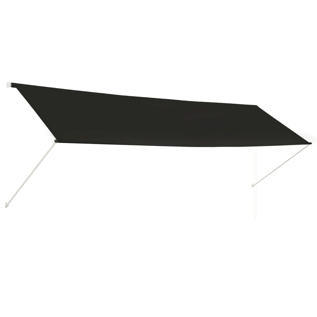 VidaXL Luifel uittrekbaar 400x150 cm antraciet