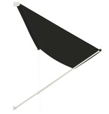 VidaXL Luifel uittrekbaar 400x150 cm antraciet