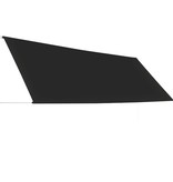 VidaXL Luifel uittrekbaar 400x150 cm antraciet