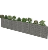 VidaXL Schanskorf wand 630x30x100 cm gegalvaniseerd staal