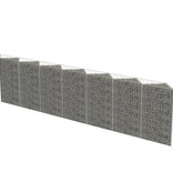 VidaXL Gabion mand 450x30x100 cm gegalvaniseerd staal