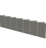 vidaXL Gabion mand 450x30x100 cm gegalvaniseerd staal