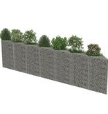 VidaXL Gabion mand 450x30x100 cm gegalvaniseerd staal