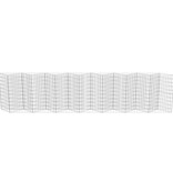 VidaXL Gabion mand 450x30x100 cm gegalvaniseerd staal